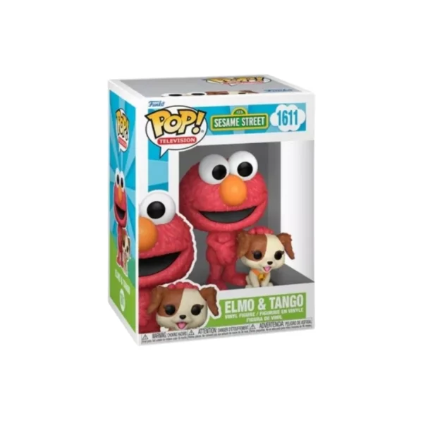 Funko de Elmo acompañado de su perrito Tango
