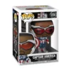 Funko Capitan América 814 Marvel en su caja con vista frontal en la tienda de funkos online spain dreamspop