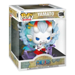 Funko Pop Deluxe Yamato 1596 One Piece en su caja con vista lateral de la tienda de figuras coleccionables online spain dreamspop