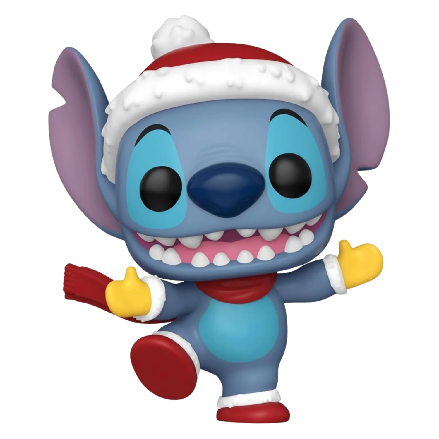 Funko Pop Stitch 1503 Lilo & Stitch Navidad fuera de su caja, vista frontal.
