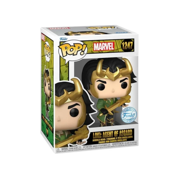 Funko POP! Loki Agente de Asgard 1247 - Marvel (Exclusivo)