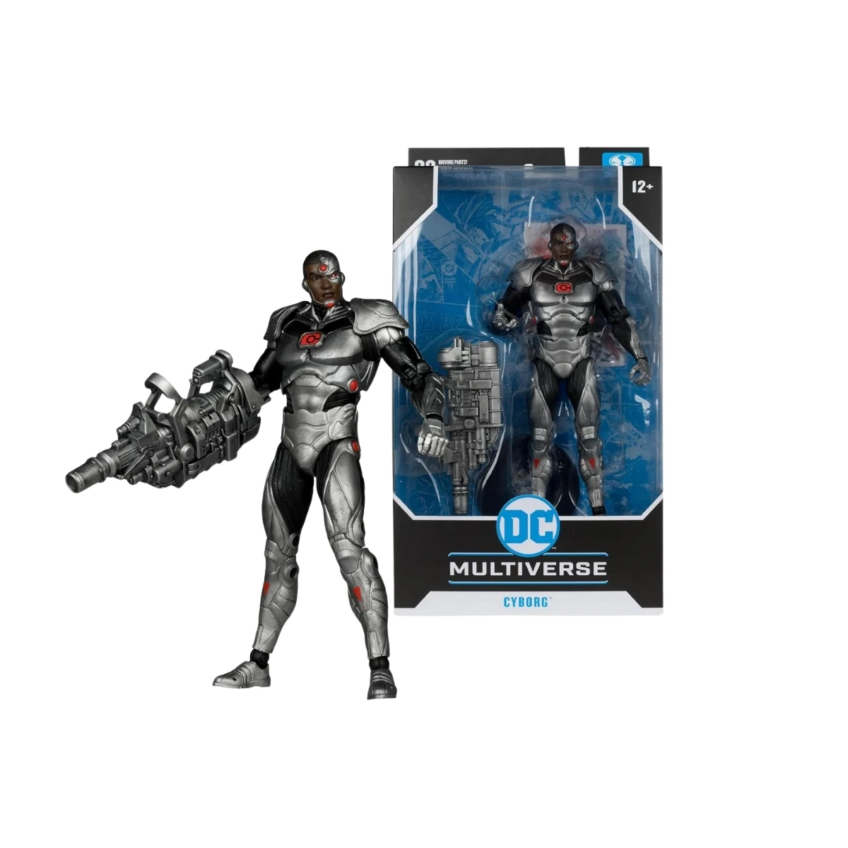 Figura de Cyborg Gold Label (18 cm) DC Multiverse