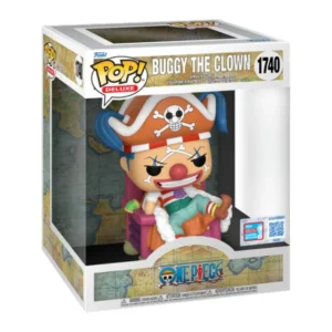 Funko Pop Buggy the Clown 1740 NYCC One Piece en su caja con vista lateral de la tienda de figuras coleccionables online spain dreamspop
