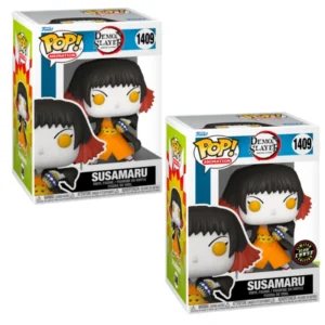Funko Pop Susamaru 1409 Bundle Demon Slayer en su caja con vista lateral de la tienda de figuras coleccionables online spain dreamspop