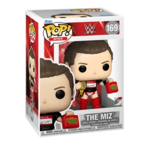 Funko Pop The Miz 169 WWE en su caja con vista lateral de la tienda de figuras coleccionables online spain dreampsop especializada en funko pop y youtooz