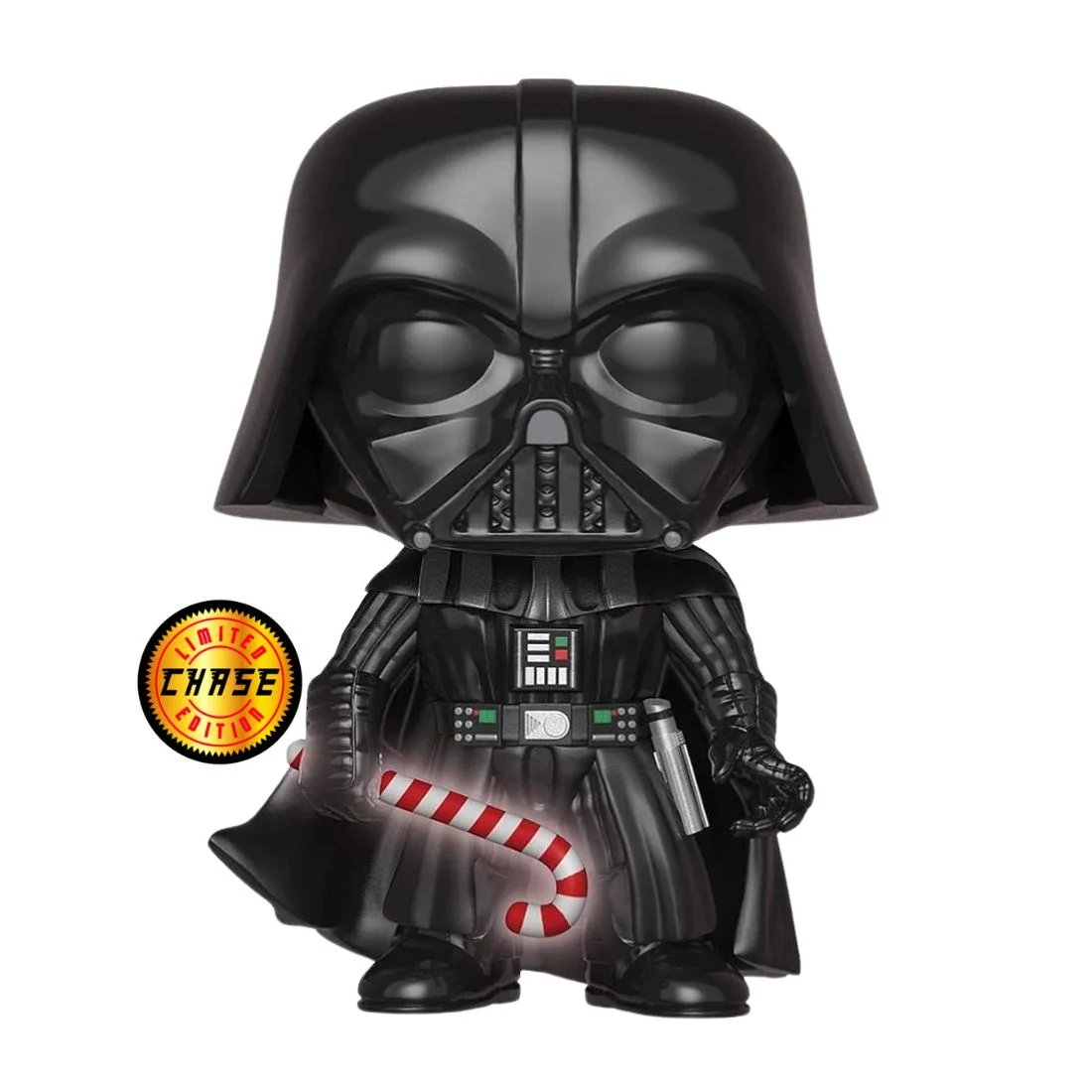 Funko Pop Darth Vader 279 Star Wars Holiday Chase fuera de la caja, vista frontal