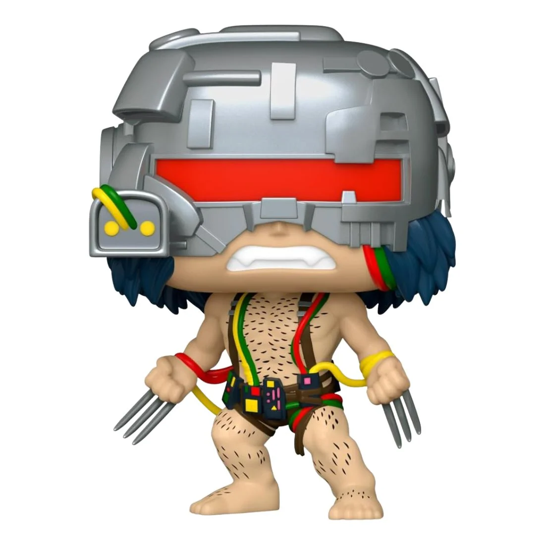 Funko Pop Weapon X Marvel 1373 fuera de la caja, vista frontal