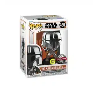 Funko Pop! Mandalorian 491 (Glow) - Star Wars