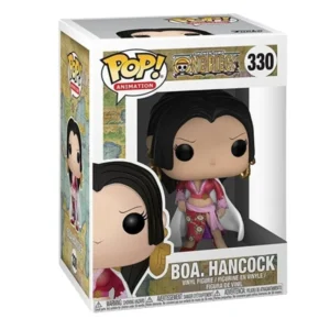 Funko Pop Boa Hancock 330 One Piece en su caja con vista lateral de la tienda de figuras coleccionables online spain dreamspop