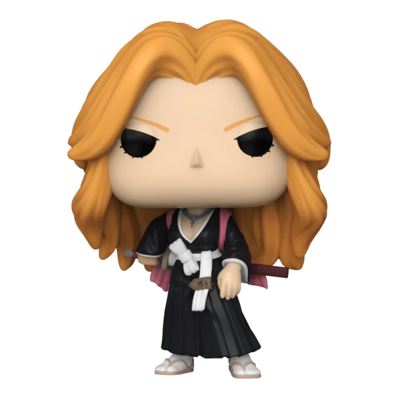 Funko Pop Rangiku Matsumoto 1823 Bleach fuera de su caja con vista frontal de la tienda de funkos online spain dreamspop