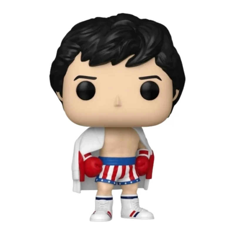 Funko Pop Rocky Balboa 1713 Rocky fuera de su caja con vista frontal de la tienda de figuras coleccionables online spain dreampop especializada en funkos y youtooz