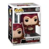 Funko Pop Scarlet Witch 823 WandaVision en su caja original, vista lateral