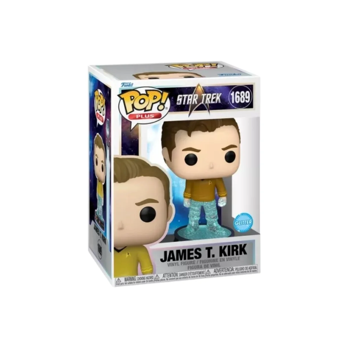 Funko Star Trek James T. kirk 1689 (glitter)