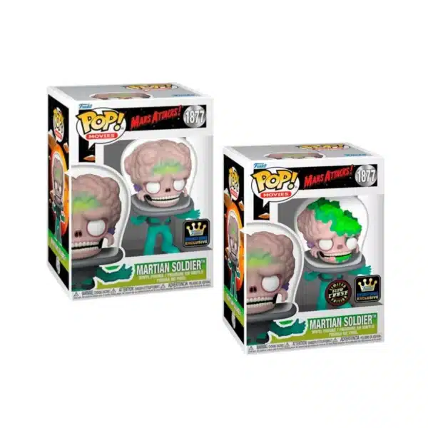 Funko Pop! Martian soldier 1877 Bundle - Mars Attacks!