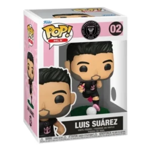 Funko Pop Luis Suarez 02 Fútbol en su caja con vista lateral de la tienda de figuras coleccionables online spain dreampsop especializada en funko pop y youtooz