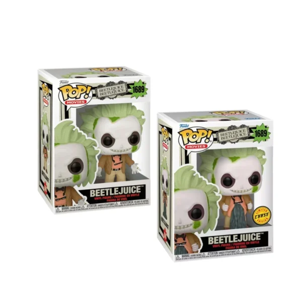 Funko POP! Beetlejuice 1689 Bundle (regular + CHASE)