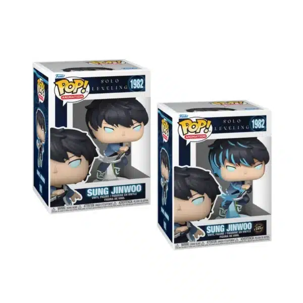 Funko POP! Sung Jinwoo 1982 Bundle - Solo Leveling