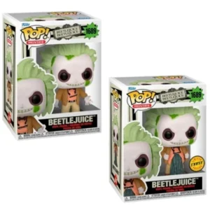 Funko Pop Beetlejuice 1689 Bundle en sus cajas con vista lateral de la tienda de figuras coleccionables online spain dreampsop especializada en funko pop y youtooz