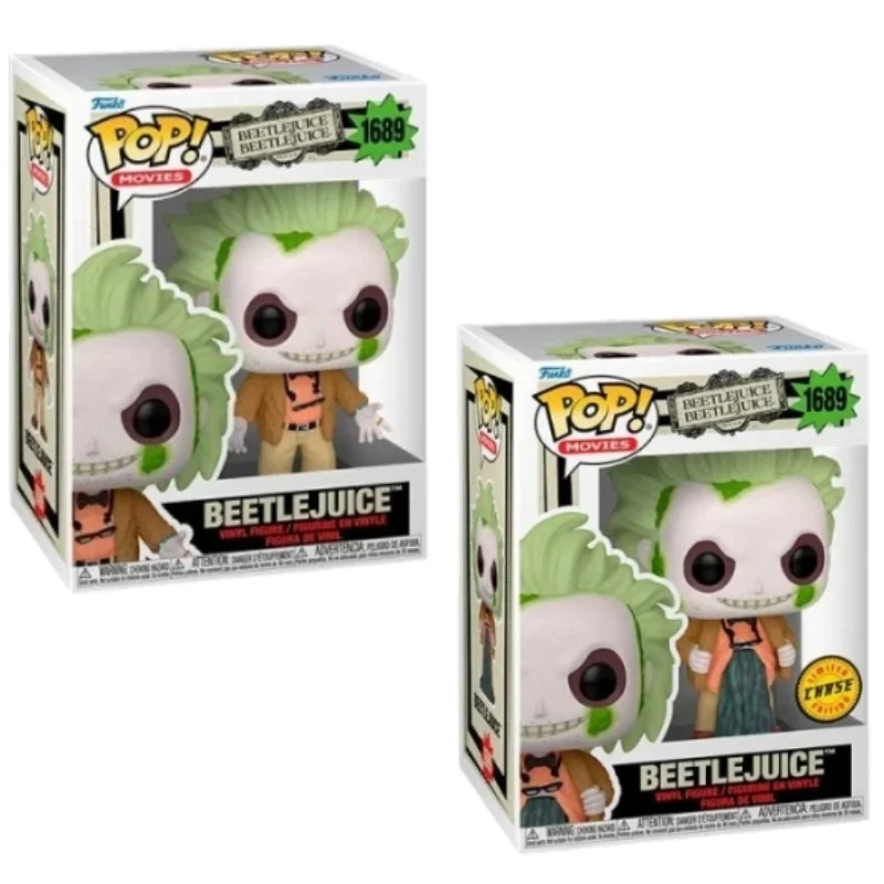 Funko Pop Beetlejuice 1689 Bundle en sus cajas con vista lateral de la tienda de figuras coleccionables online spain dreampsop especializada en funko pop y youtooz