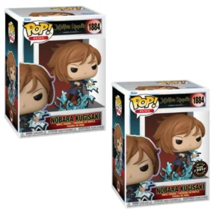 Funko Pop Nobara kugisaki Bundle 1884 Jujutsu Kaisen en sus cajas con vista lateral de la tienda de figuras coleccionables online spain dreamspop