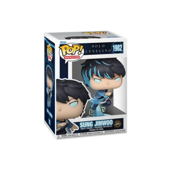Funko POP! Sung Jinwoo 1982 CHASE Aleatorio – Solo Leveling