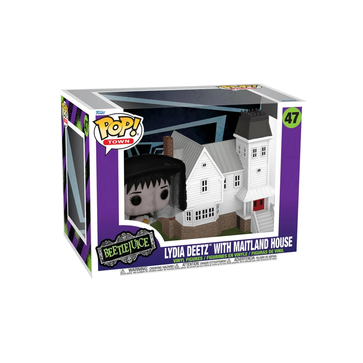 Funko Beetlejuice Lydia Deetz with Maitland House 47