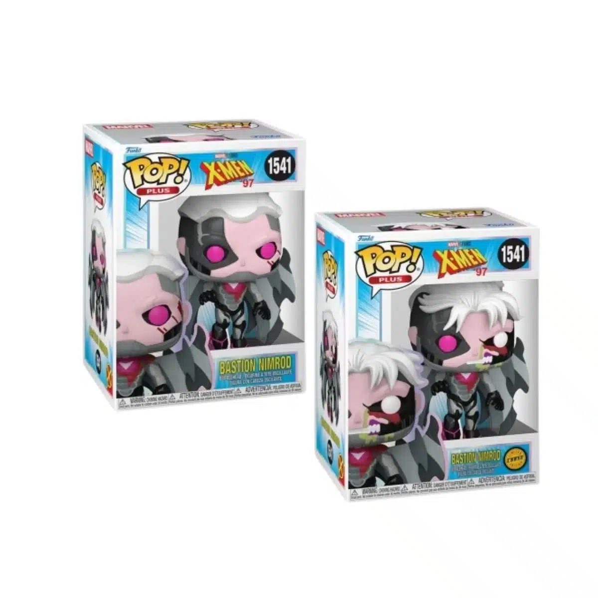 Funko Bundle Bastion Nimrod X-Men Marvel CHASE + Regular. Figura de X-Men Marvel