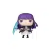 Funko Fern la maga de pelo lila de Frieren y su peculiar paraguas azul