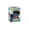 Funko Nightcrawler heroe del equipo X-Men con pelo negro, rostro azul y sus tres espadas.