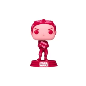 Funko Fennec Shand de Star Wars teñido de rosa completo. Ideal para regalar por san valentin