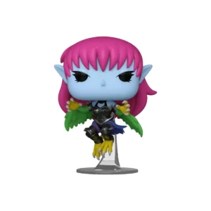 Funko Harpie Lady de Yu Gi Oh. Pelo rosa y alas verdes