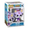 Funko Pop Blaze 1116 Sonic en caja original, vista lateral