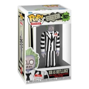 Funko Pop Bob Beetlejuice 1827 Beetlejuice en su caja con vista lateral de la tienda de figuras coleccionables online spain dreampsop especializada en funko pop y youtooz