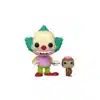 Funko Krusty con su mono Mr Teeny. Los iconos de la television en Springfield