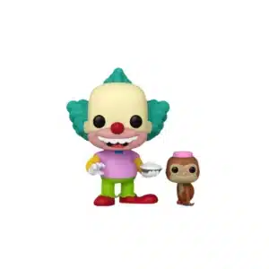 Funko Krusty con su mono Mr Teeny. Los iconos de la television en Springfield