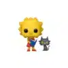 Funko Lisa simpsons con su gato Bola de nieves