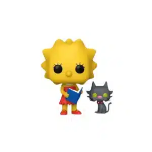 Funko Lisa simpsons con su gato Bola de nieves