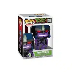 Funko Megatron de Transformers de color lila y ojos rojos