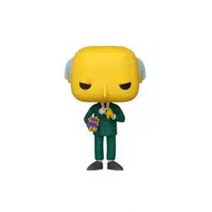 Funko Me Burns de los simpsons. El jefe mas temido con su particular traje verde y cuerpo amarillo