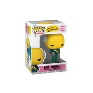 Funko Me Burns de los simpsons. El jefe mas temido con su particular traje verde y cuerpo amarillo