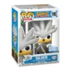 Funko Pop Silver 1103 SE Diamond Sonic en caja original, vista lateral