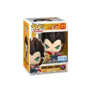 Funko Super Saiyan Flocked. Vegeta en su mejor versión.