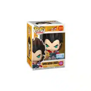 Funko Super Saiyan Flocked CHASE. Vegeta en su mejor versión.