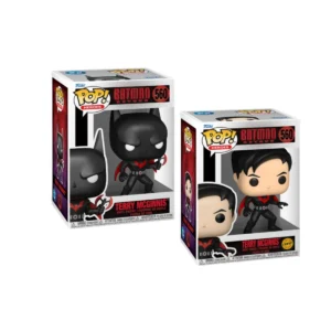 Funko Terry Mcginnis Bundle de Dc Comics. Las dos versiones con su traje negro