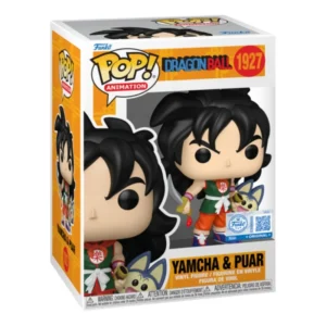 Funko Pop Yamcha y Puar SE 1927 Dragon Ball en su caja con vista lateral de la tienda de figuras coleccionables online spain dreamspop