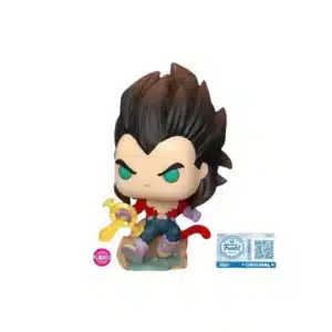 Funko Super Saiyan Flocked. Vegeta en su mejor versión.