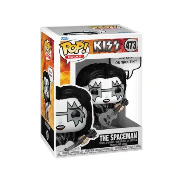 Funko Spaceman el guitarrista del grupo Rock Kiss