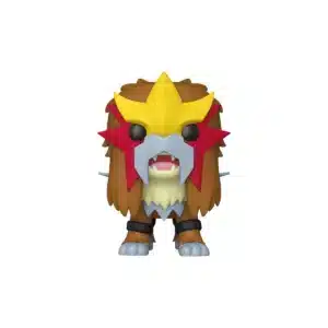 funko pop entei sdcc 2025 pokemon con cara colorida y aspecto de perro