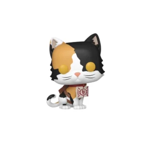 Funko Chachamaru 2045. Gatito amarillo y negro con ojos amarillos