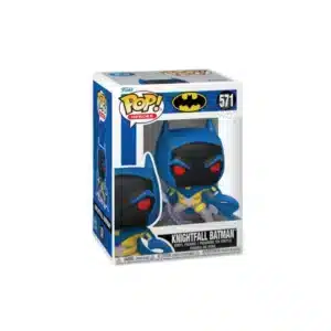 Finko knightfall batman 571. Pose de ataque con traje azul y gris